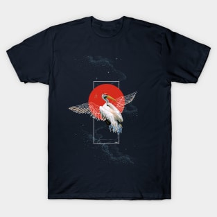 Grus japonensis T-Shirt